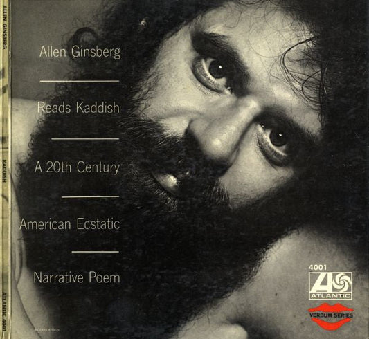 Ginsberg, Allen - Reads Kaddish: A 20th Century American Reads Kaddish: A 20th Century American Ecstatic Narrative Poem (Pre - Loved) - VG - Ginsberg, Allen - Reads Kaddish: A 20th Century American Ecstatic Narrative Poem - Vinyl LP's - Yellow Racket Records