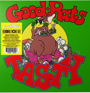 Good Rats - Tasty (Record Store Day 2018, Reissue, Remastered, 180 Gram, Transparent Yellow Vinyl) (Pre - Loved) - NM - Good Rats - Tasty (Record Store Day 2018, Reissue, Remastered, 180 Gram, Transparent Yellow Vinyl) (Pre-Loved) - Vinyl LP's - Yellow Racket Records