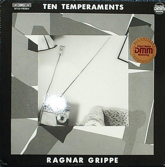 Grippe, Ragnar - Ten Temperaments (Pre - Loved) - VG+ - Grippe, Ragnar - Ten Temperaments - Vinyl LP's - Yellow Racket Records