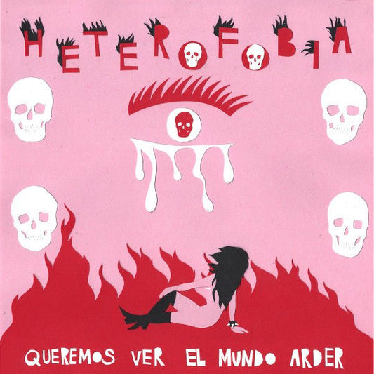 Heterofobia - Queremos Ver El Mundo Arder (UK Pressing) (Pre - Loved) - VG+ - Heterofobia - Queremos Ver El Mundo Arder (UK Pressing) (Pre-Loved) - Vinyl LP's - Yellow Racket Records
