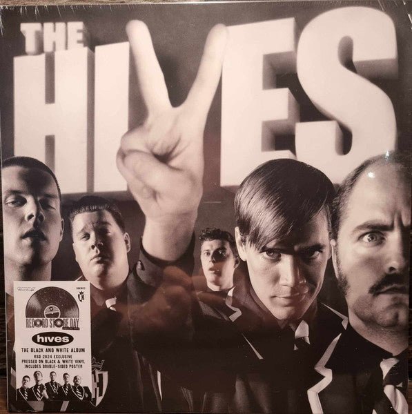 Hives, The - Black And White Album (Record Store Day 2024, Reissue, Stereo, Black/White Vinyl) (Pre - Loved) - M - 602458636550 - Vinyl LP's - Yellow Racket Records