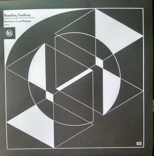 Homeboy Sandman - Nourishment (Second Helpings) (Joyful Noise Recordings, Limited Edition, Numbered (200/500, White Label) (Pre - Loved) - VG+ - Homeboy Sandman - Nourishment (Second Helpings - Vinyl LP's - Yellow Racket Records