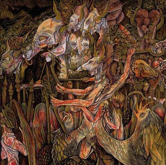 Howls Of Ebb - The Marrow Veil (Italian Pressing) (Pre - Loved) - VG+ - Howls Of Ebb - The Marrow Veil (Italian Pressing) - Vinyl LP's - Yellow Racket Records