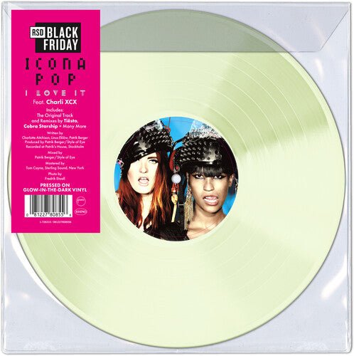 Icona Pop (feat. Charli XCX) - Love It (Glow - In - The - Dark Vinyl) (RSD Black Friday 2025) - 081227808556 - Vinyl LP's - Yellow Racket Records