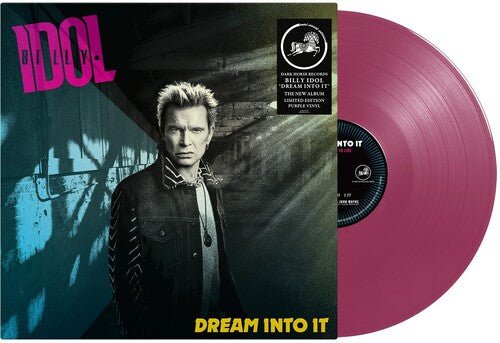 Idol, Billy - Dream Into It (Indie Exclusive, Purple Vinyl, Limited Edition) - 4099964145311 - Vinyl LP's - Yellow Racket Records