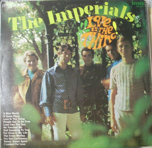 Imperials, The - Love Is The Thing (Pre - Loved) - VG - Imperials, The - Love Is The Thing - Vinyl LP's - Yellow Racket Records