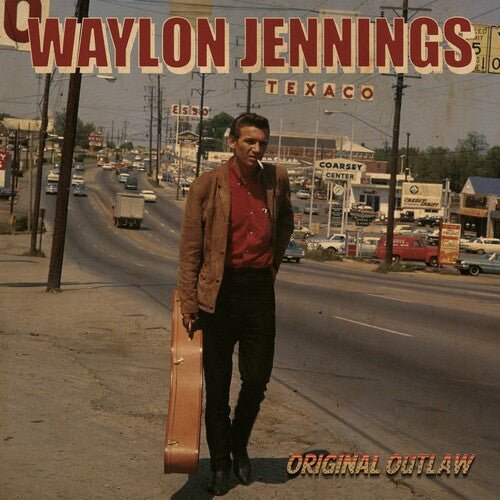 Jennings, Waylon - Original Outlaw (Tri - colored Red, White & Blue Vinyl) - 889466208911 - Vinyl LP's - Yellow Racket Records