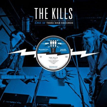 Kills, The - Live At Third Man Records (Limited Edition, Blue/Black Vinyl) (Pre - Loved) - VG - Kills, The - Live At Third Man Records - Vinyl LP's - Yellow Racket Records