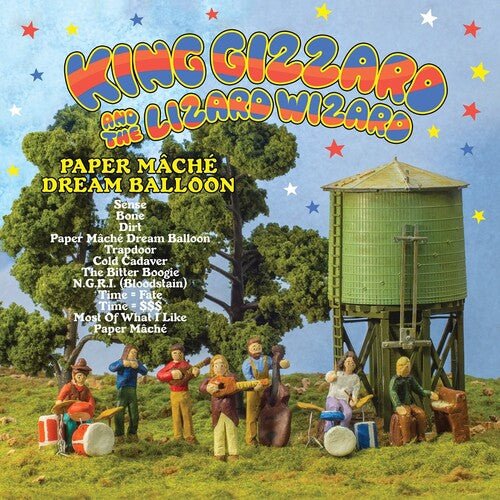 King Gizzard & the Lizard Wizard - Paper Mache Dream Ballon (Pink Seaglass Vinyl) - 880882604516 - Vinyl LP's - Yellow Racket Records