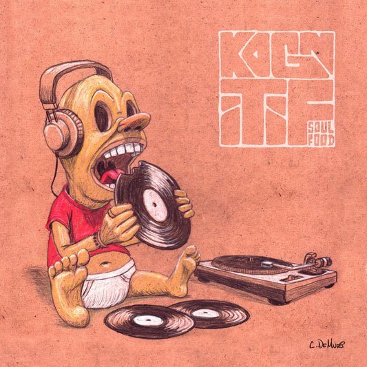 Kognitif - Soul Food (2 x Vinyl, Limited Edition, Red Vinyl) (Pre - Loved) - VG+ - Kognitif - Soul Food - Vinyl LP's - Yellow Racket Records