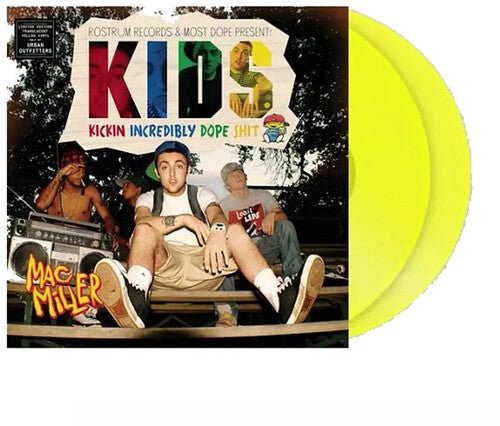 Miller, Mac - [FLAWED] K.I.D.S. (Clear Yellow Vinyl) - NF - 196922265020 - Vinyl LP's - Yellow Racket Records