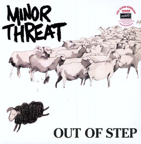 Minor Threat - Out of Step (MP3 Download, Reissue) - 643859010013 - Vinyl LP's - Yellow Racket Records