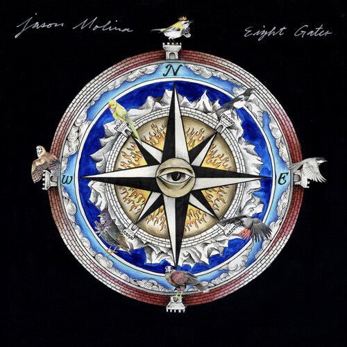 Molina, Jason - Eight Gates (Indie Exclusive, Red Splash Vinyl) - 656605020334 - Vinyl LP's - Yellow Racket Records