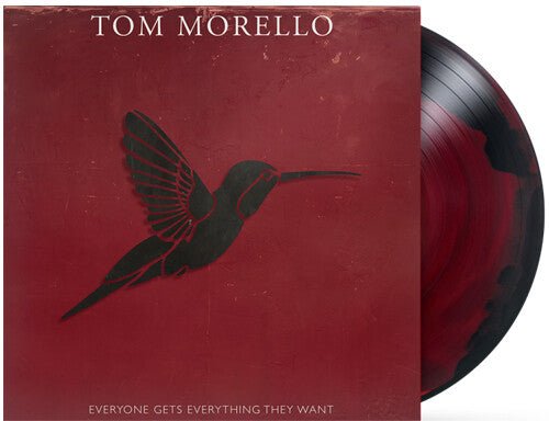 Morello, Tom - Everyone Gets Everything They Want (Red Swirl Vinyl) - 823375232032 - Vinyl LP's - Yellow Racket Records