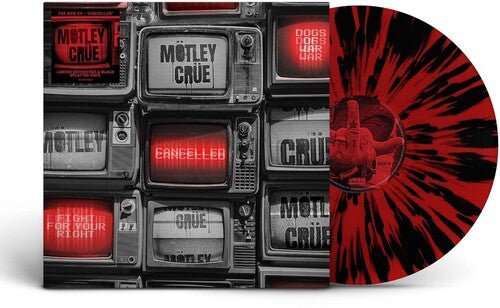 Motley Crue - (FLAWED) Cancelled (Extended Play, Red, Black Vinyl) - NF 843930115600 - Vinyl LP's - Yellow Racket Records