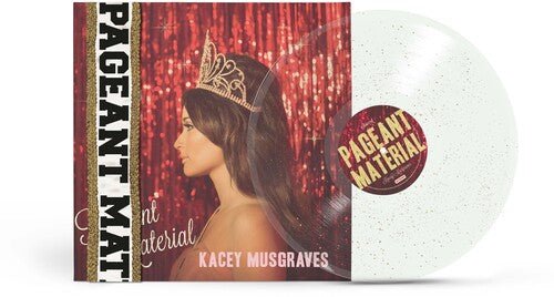 Musgraves, Kacey - Pageant Material (Limited Edition, Clear Gold Glitter Vinyl, Anniversary Edition) - 602478639869 - Vinyl LP's - Yellow Racket Records