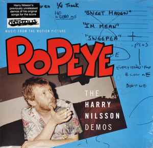 Nilsson, Harry - Popeye [The Harry Nilsson Demos] (Music From The Motion Picture) (RSD Black Friday 2018) (Pre - Loved) - M - 888072072213 - Vinyl LP's - Yellow Racket Records