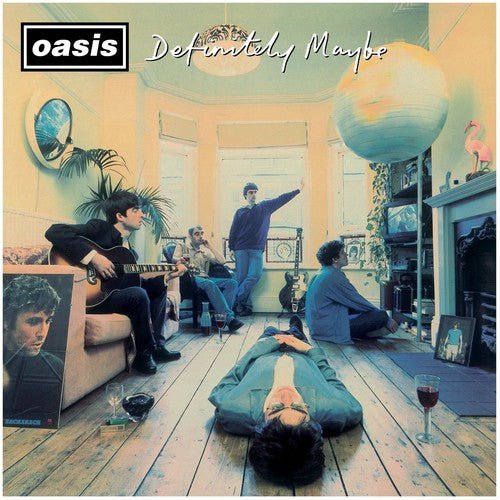 Oasis - Definitely Maybe (Pink, White, Anniversary Edition) - 5051961125078 - Vinyl LP's - Yellow Racket Records