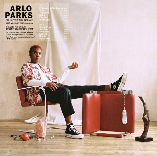 Parks, Arlo - Collapsed In Sunbeams (Blue Vinyl) - 5400863061173 - Vinyl LP's - Yellow Racket Records