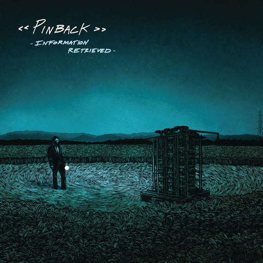 Pinback - Information Retrieved (Light Blue w/Dark Blue and Black Haze Vinyl) (Pre - Loved) - NM - Pinback - Information Retrieved - Vinyl LP's - Yellow Racket Records