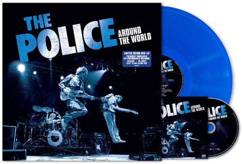 Police, The - Around The World (Restored & Expanded) (Limited Edition, Blue Vinyl, With DVD, Restored) - 602448006486 - Vinyl LP's - Yellow Racket Records
