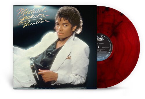 PRE-ORDER - Jackson, Michael - Thriller (Red, Black Marble Vinyl) (10/30) - 199584611211 - Vinyl LP's - Yellow Racket Records