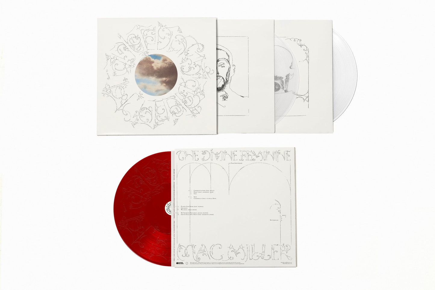 PRE-ORDER - Miller, Mac - Divine Feminine (10th Anniversary, Indie Exclusive, Milky Clear & Ruby Vinyl) (10/02) - 093624817192 - Vinyl LP's - Yellow Racket Records