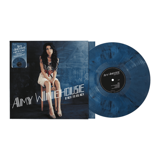 PRE-ORDER - Winehouse, Amy - Back to Black (Indie Exclusive, 20th Anniversary, Limited Edition, Chalkboard Marble Vinyl) (10/23) - 199957690232 - Vinyl LP's - Yellow Racket Records