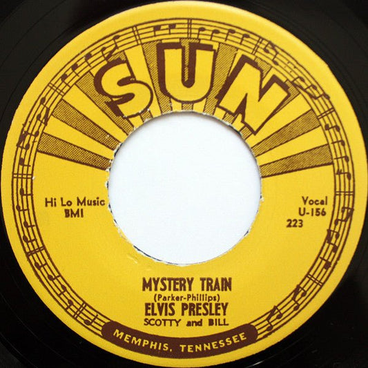 Presley, Elvis, Scotty And Bill - Mystery Train / I Forgot To Remember To Forget (7", Reissue, 1973) (Pre - Loved) - VG - Presley, Elvis, Scotty And Bill - Mystery Train / I Forgot To Remember To Forget (7", Reissue, 1973) (Pre-Loved) - Vinyl 7" Singles - Yellow Racket Records