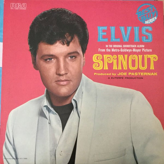 Presley, Elvis - Spinout (1980 Best Buy Series, Reissue, Stereo) (Pre - Loved) - NM - Presley, Elvis - Spinout (1980 Best Buy Series, Reissue, Stereo) (Pre-Loved) - Vinyl LP's - Yellow Racket Records