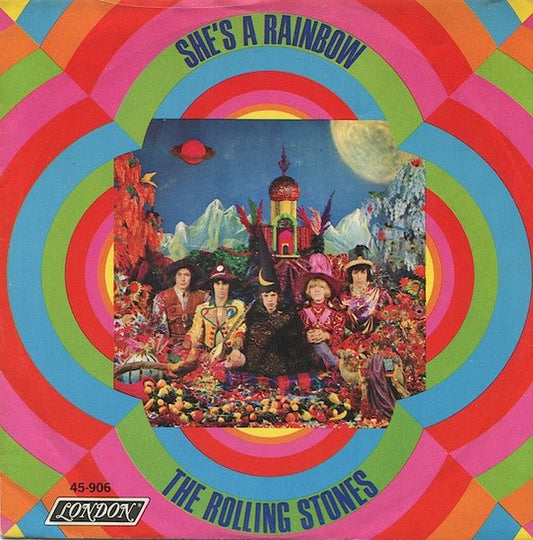 Rolling Stones, The - She's A Rainbow (7", Terre Haute Pressing) (Pre - Loved) - VG+ - Rolling Stones, The - She's A Rainbow (7", Terre Haute Pressing) (Pre-Loved) - Vinyl 7" Singles - Yellow Racket Records