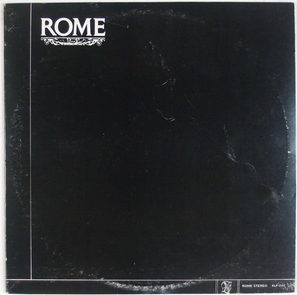 Rome - The IInd Generation (Pre - Loved) - VG - Rome - The IInd Generation - Vinyl LP's - Yellow Racket Records