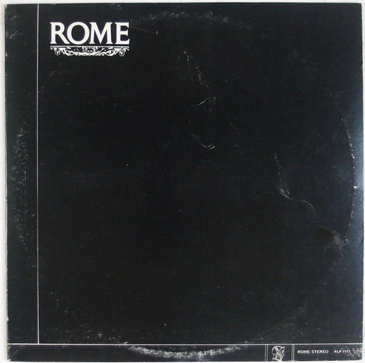 Rome - The IInd Generation (Pre - Loved) - VG - Rome - The IInd Generation - Vinyl LP's - Yellow Racket Records