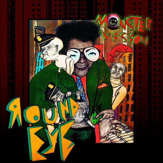 Round Eye - Monstervision - 652975011712 - Vinyl LP's - Yellow Racket Records