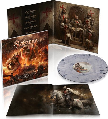 Sabaton - Legends (Templars Edition) (White Vinyl, Indie Exclusive, 180 Gram, Poster) - 846070098666 - Vinyl LP's - Yellow Racket Records