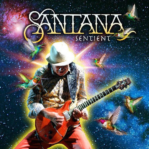 Santana - Sentient (Indie Exclusive, Clear Vinyl, Orange, Purple, Splatter) - 708857335367 - Vinyl LP's - Yellow Racket Records