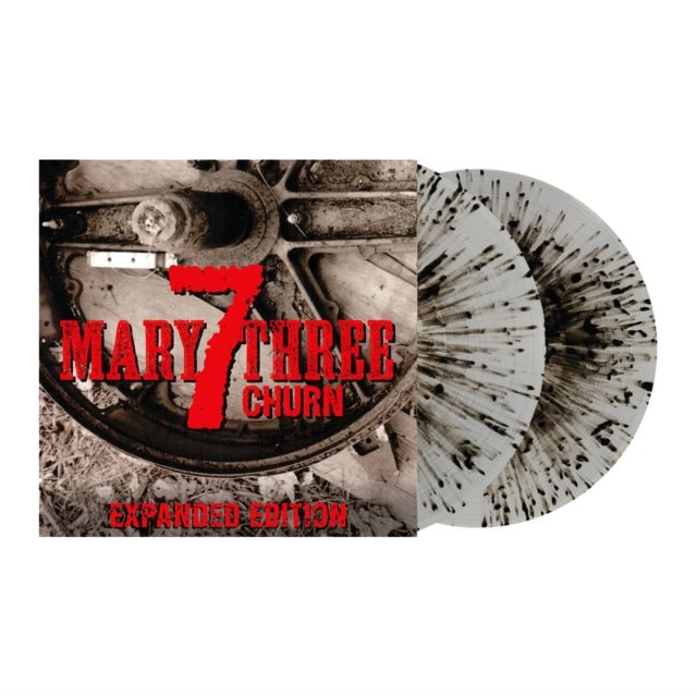 Seven Mary Three - Churn (Indie Exclusive, Clear White, Black Vinyl, Bonus Tracks) - 018771228813 - Vinyl LP's - Yellow Racket Records