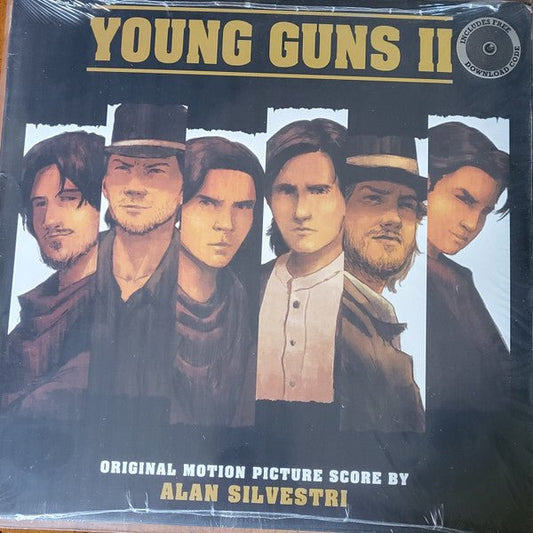Silvestri, Alan - Young Guns II / O.S.T. (45 RPM, 2 x Vinyl) (Pre - Loved) - M - Silvestri, Alan - Young Guns II / O.S.T. - Vinyl LP's - Yellow Racket Records
