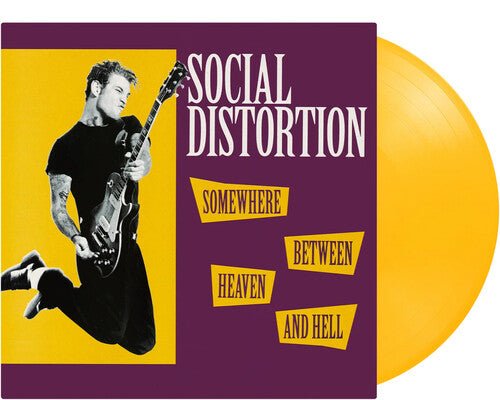 Social Distortion - Somewhere Between Heaven And Hell (Limited Edition, 180 Gram, Yellow Vinyl, Holland Import) - 8719262044135 - Vinyl LP's - Yellow Racket Records