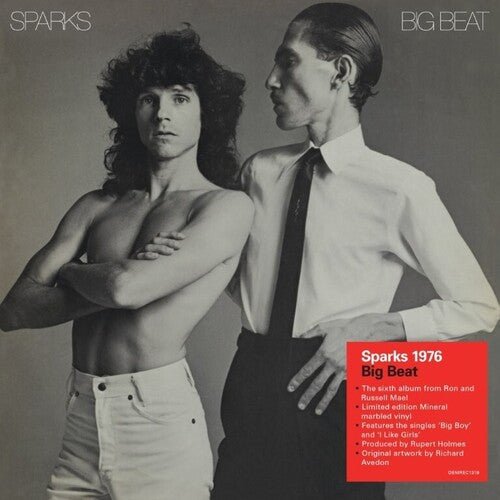 Sparks - Big Beat (50th Anniversary, Limited Edition, 'Mineral Marble' Colored Vinyl, UK Import) - 5014797913127 - Vinyl LP's - Yellow Racket Records