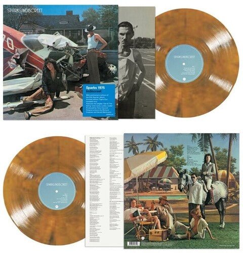 Sparks - Indiscreet (50th Anniversary, Limited Edition, 'Tiger's Eye' Vinyl, UK Import) - 5014797913103 - Vinyl LP's - Yellow Racket Records