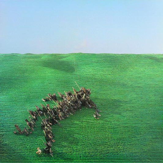 Squid - Bright Green Field (Indie Exclusive, Apricot Vinyl) - 801061113018 - Vinyl LP's - Yellow Racket Records