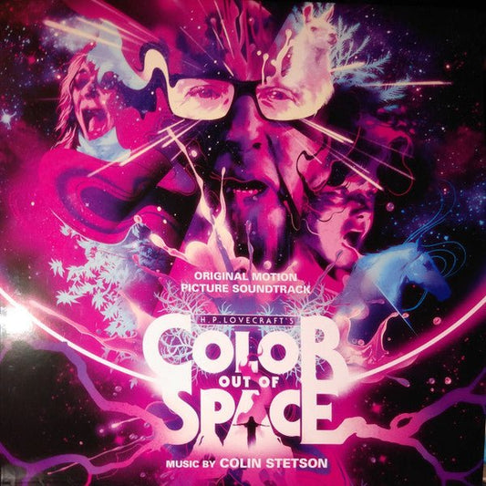 Stetson, Colin - H.P. Lovecraft's Color Out Of Space (Original Motion Picture Soundtrack) (Magenta Swirl Vinyl) (Pre - Loved) - VG+ - 728028487794 - Vinyl LP's - Yellow Racket Records