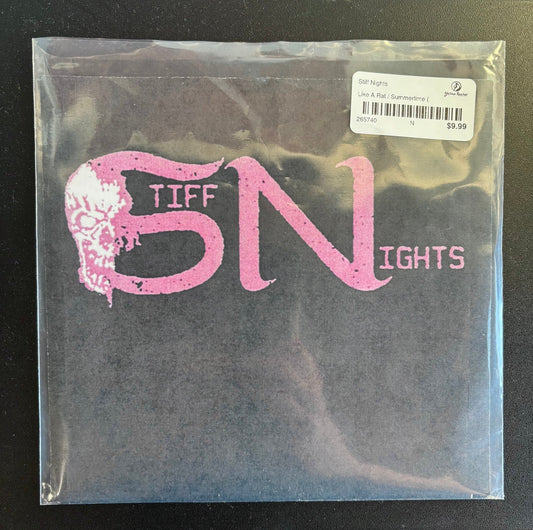 Stiff Nights - Like A Rat / Summertime (7" Single) - N - Stiff Nights - Like A Rat / Summertime (7" Single) - Vinyl 7" Singles - Yellow Racket Records