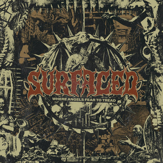 Surfaced - Where Angels Fear To Tread - N - Surfaced - Where Angels Fear To Tread - Vinyl LP's - Yellow Racket Records