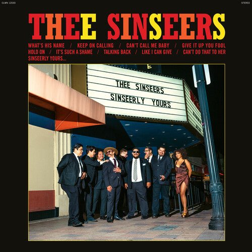 Thee Sinseers - Sinseerly Yours (Opaque Yellow Vinyl) - 648564355480 - Vinyl LP's - Yellow Racket Records