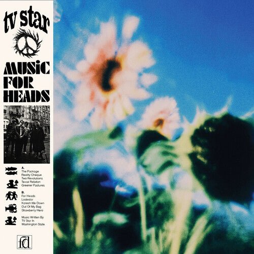 TV Star - Music For Heads (Blue Vinyl) - 792671669258 - Vinyl LP's - Yellow Racket Records