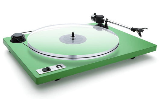 U - Turn - Orbit Plus Turntable - Green (Built - in Preamp) - N - Orbit Plus Turntable - Green (Built - in Preamp) - Turntable Equipment - Yellow Racket Records