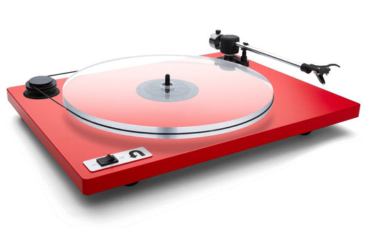 U - Turn - Orbit Plus Turntable - Red (No Preamp) - N - Orbit Plus Turntable - Red - Turntable Equipment - Yellow Racket Records