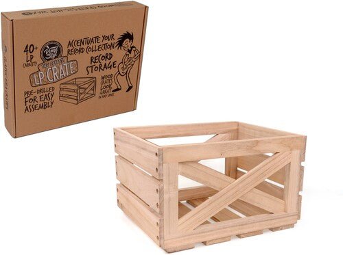 Vinyl Styl - VS - RS - 06l Express 12 Inch LP Storage Crate (40+ Capacity) - 840460703185 - Vinyl Accessories - Yellow Racket Records